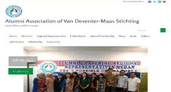 Desktop Screenshot of alumnivandeventer.org